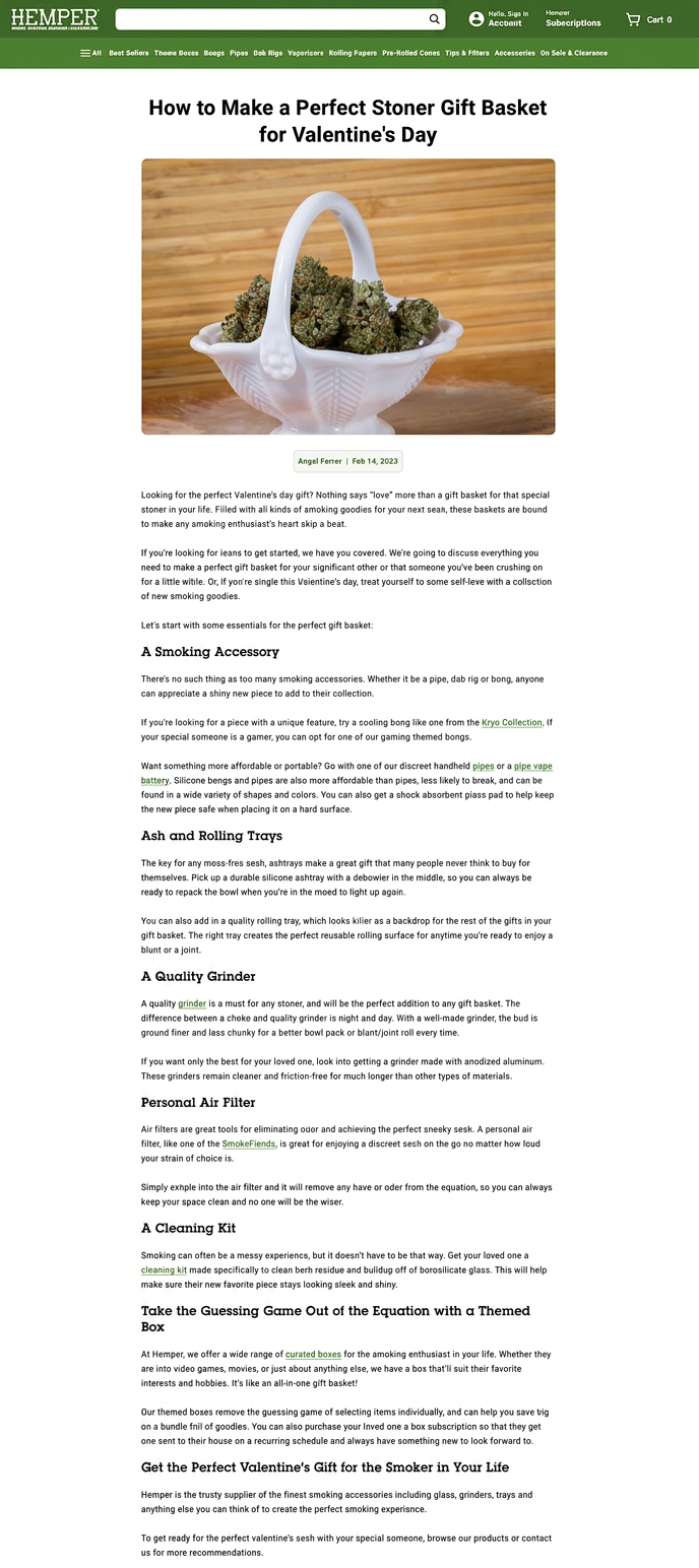 Hemper Blog